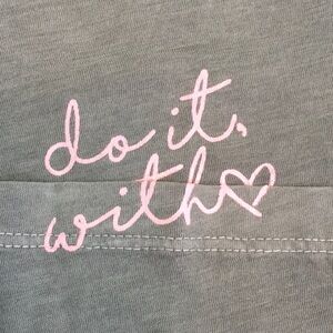 Avocado Do It With Love Tee in Sterling Grey